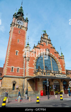 Glowny, gare principale, Gdansk, Pologne Banque D'Images