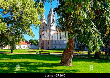 Abbaye, Abbatia Zircensis Zirc Hongrie Banque D'Images