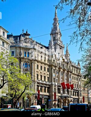 New York Palace à Budapest, Hongrie Banque D'Images