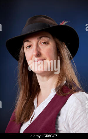 Frances Hardinge, les Britanniques pour l'écrivain, à l'Edinburgh International Book Festival. Edimbourg, Ecosse. 27 août 2016 Banque D'Images