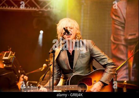 Bob Geldof sur Semaine de Kiel, le 16 juin 2012 Banque D'Images