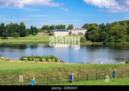 Hardwick Hall par James Paine, 1764-7, maintenant Hôtel Best Western Hardwick, Parc, Sedgefield, County Durham, Angleterre Banque D'Images