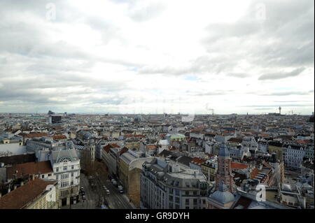 Vue sur Vienne, Autriche Banque D'Images
