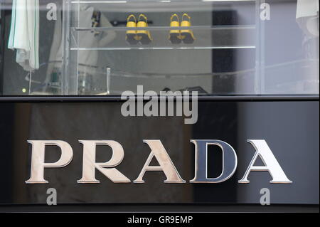 Magasin Prada à Vienne Banque D'Images