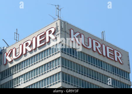 Bureaux de rédaction du quotidien Kurier à Vienne Banque D'Images