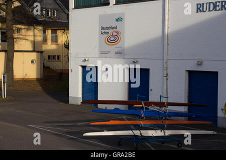 Rowing Club Hansa Banque D'Images