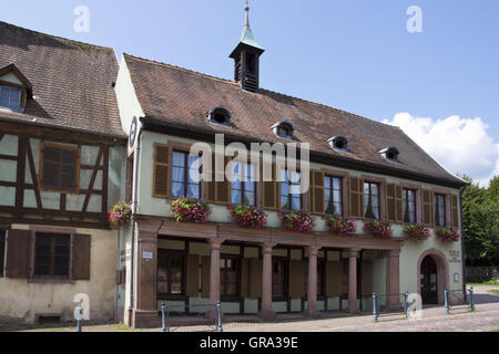 Musée du docteur Albert Schweitzer, Kaysersberg, Haut-Rhin, Alsace, France, Europa Banque D'Images