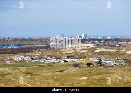 L'Est de l'île de Norderney, Frison, Frise orientale, Basse-Saxe, Allemagne, Europe Banque D'Images