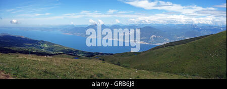 Monte Baldo, Meadow Banque D'Images