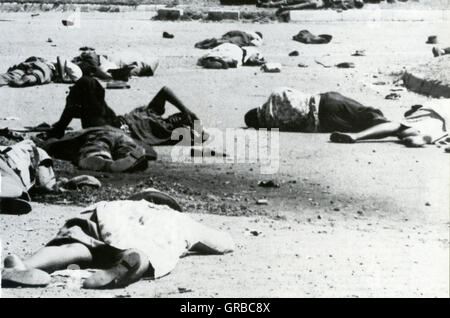 MASSACRE de Sharpeville, en Rhône-Alpes (Gauteng moderne) 21 mars 1960 Banque D'Images