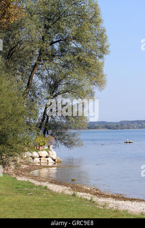 Lac de Chiemsee Banque D'Images