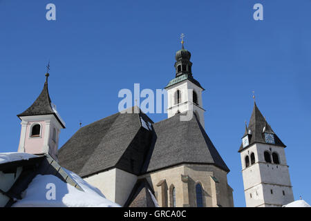 Chuch à Kitzbühel Banque D'Images