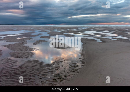 Budle Bay, Northumberland Banque D'Images