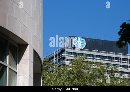 -Mainquartier l'ONU à Bonn Banque D'Images