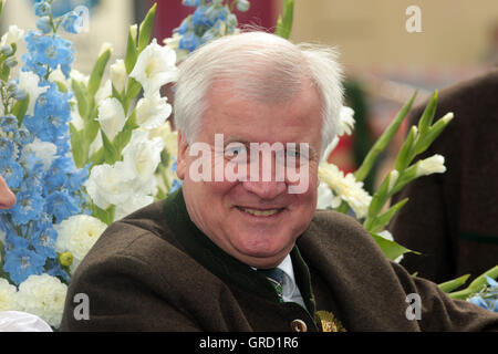 Le premier ministre bavarois Horst Seehofer Banque D'Images