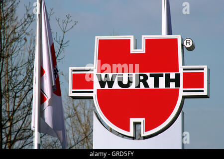 Logo Würth Gmbh Banque D'Images