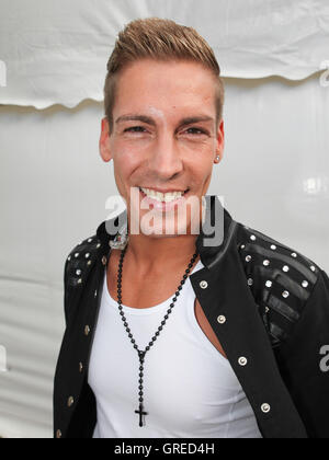 Singer Norman Langen Banque D'Images