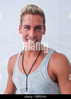 Singer Norman Langen Banque D'Images