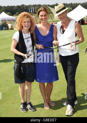Lucy Diakovska,Sarah Wiener et Suzanne Von Borsody Banque D'Images