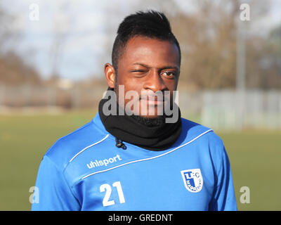 David Kinsombi 1.Fc Magdebourg Banque D'Images