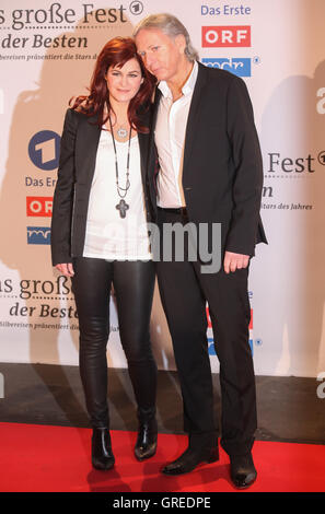 Andrea Berg et Uli Ferber Banque D'Images