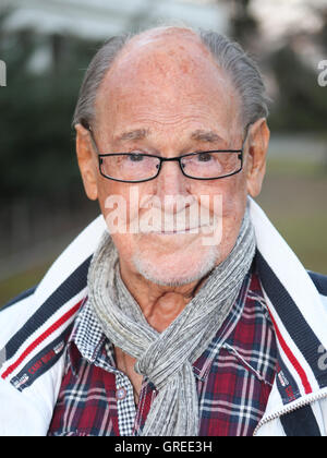 Acteur Herbert Köfer/Apparition dans Schönebeck Elbe Banque D'Images