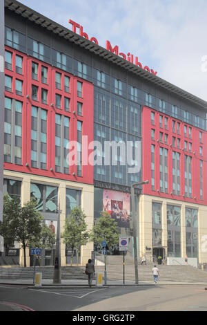 Magasin Harvey Nichols dans la boîte aux lettres des capacités Birmingham Banque D'Images