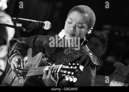 Detroit, Michigan, USA. 2e, 2016 Sep. LAURYN HILL sur la MLH Caravane : UNE Diaspora appelant ! Visite de la série de concerts au Fillmore à Detroit, MI le 2 septembre 2016 © Marc Nader/ZUMA/Alamy Fil Live News Banque D'Images