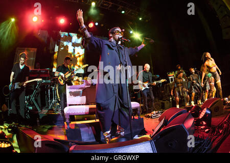 Detroit, Michigan, USA. 2e, 2016 Sep. LAURYN HILL sur la MLH Caravane : UNE Diaspora appelant ! Visite de la série de concerts au Fillmore à Detroit, MI le 2 septembre 2016 © Marc Nader/ZUMA/Alamy Fil Live News Banque D'Images