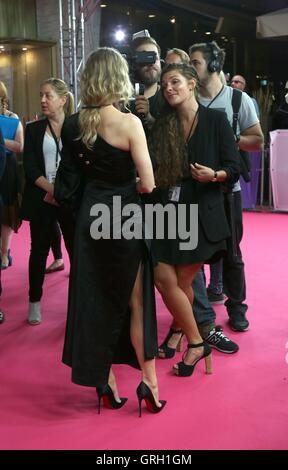 Berlin, Allemagne. 07Th Nov, 2016. Renee Zellweger à la première de 'Bridget Jones' à Berlin./le 7 septembre 2016. Dans le monde d'utilisation | © dpa/Alamy Live News Banque D'Images