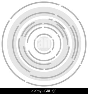 Résumé fond circulaire Illustration de Vecteur