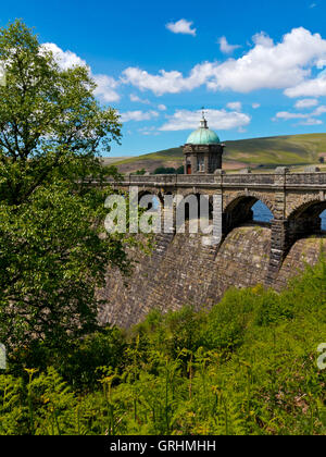 Craig Goch barrage dans la vallée de l'Elan, système de réservoirs de Galles Powys UK construit pour approvisionner en eau la ville de Birmingham England Banque D'Images