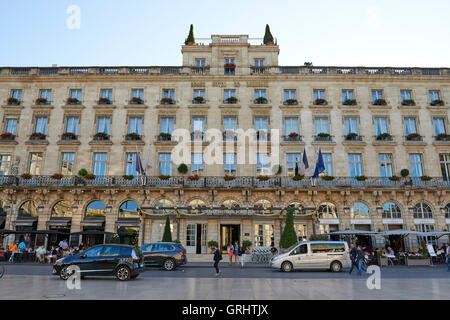 Grand Hotel de Bordeaux, Bordeaux, Gironde, Aquitaine, France, Europe Banque D'Images
