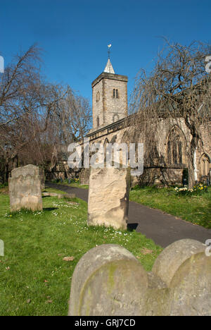 Whitburn Église Paroissiale,South Tyneside Banque D'Images