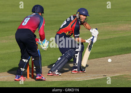 Greg Smith en action au bâton d'Essex - Kent Essex Eagles vs Spitfires - La vie d'amis T20 Cricket au St Lawrence Ground, Canterbury - 06/07/12 Banque D'Images