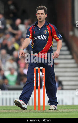 Ryan 10 Doeschate d'Essex - Surrey Lions contre l'Essex Eagles - La vie d'amis T20 Division sud de cricket au Kia Oval,Londres - 13/06/12. Banque D'Images