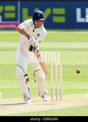 Alastair Cook en action au bâton d'Essex - Essex LA CCC vs West Indies - Deuxième journée du tour Match à la Ford Comté Rez, Chelmsford, Match - 26/04/09 Banque D'Images