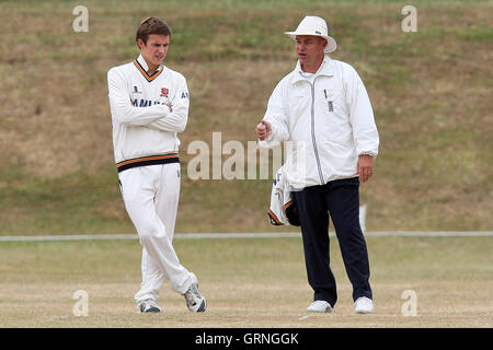 2ème CCC Essex Sussex vs XI XI - 2ème CCC Deuxième onze championnat à Coggeshall CC - 13/07/10 Banque D'Images