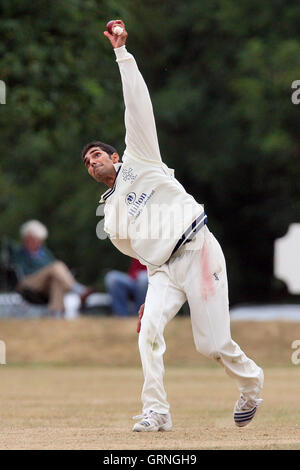 2ème CCC Essex Sussex vs XI XI - 2ème CCC Deuxième onze championnat à Coggeshall CC - 13/07/10 Banque D'Images