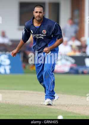 Ravi Bopara d'Essex - Leicestershire renards vs Essex Eagles - Friends Provident Trophy at Grace remporteront Road, Leicester - 04/06/08 Banque D'Images