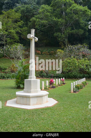 Cimetière de guerre du Commonwealth, Sri Lanka Banque D'Images