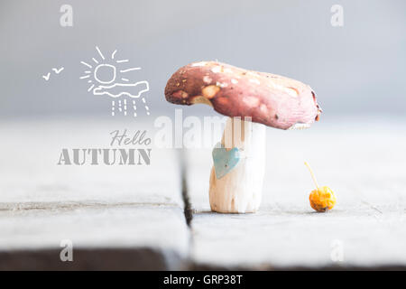 Bonjour idée d'automne Banque D'Images