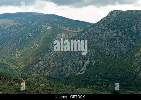 Montagnes Vardousia Banque D'Images