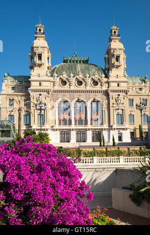 Le Casino, Monte Carlo, Monaco. Banque D'Images