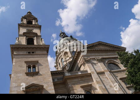 St Stephen's Basilica, conçu par Jozsef Hild, Budapest, Hongrie Banque D'Images