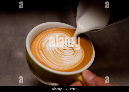 Cappuccino et Latte art