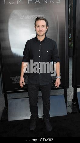 New York, NY, USA. Sep 6, 2016. Sam Huntington aux arrivées de Sully Premiere, Alice Tully Hall au Lincoln Center, New York, NY Le 6 septembre 2016. © Elizabeth Goodenough/Everett Collection/Alamy Live News Banque D'Images