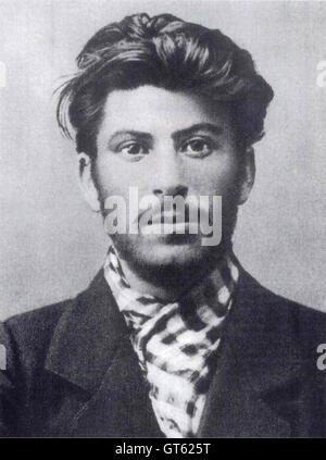 Joseph Staline, 23 ans Banque D'Images