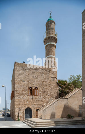 Israël, Tel Aviv Jaffa, mosquée Banque D'Images