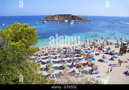 Bien connus et populaires Jandía Playa (Oratorio) plage de Majorque Banque D'Images